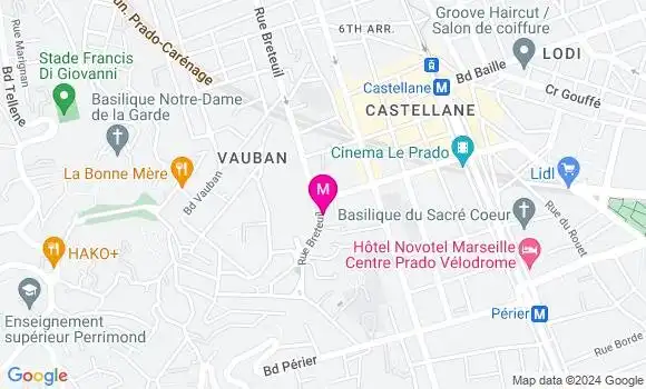 Localisation Dr Romain Touze