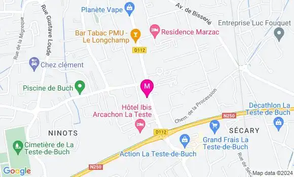 Localisation Dr Marie Payet
