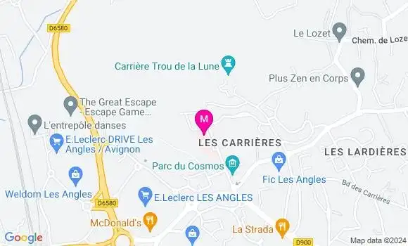 Localisation Dr Marjorie Meyer