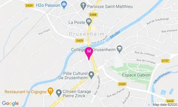 Localisation Dr Damien Wurtz