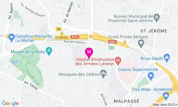 Localisation Dr Marilou Fromentin