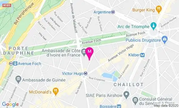 Localisation Dr Patrick Bismuth