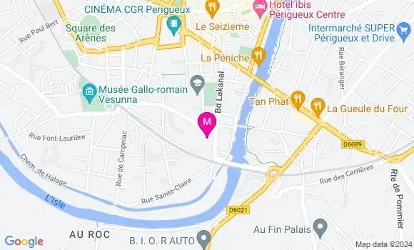 Localisation Dr Bachir Benoudifa