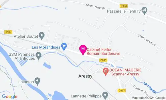 Localisation Dr Fabien Espitia