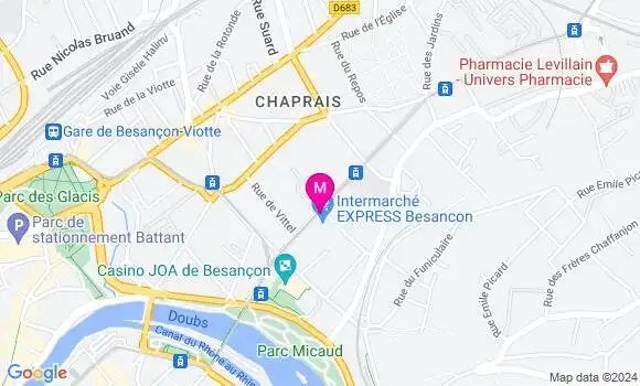 Localisation Dr Charlène Philippe