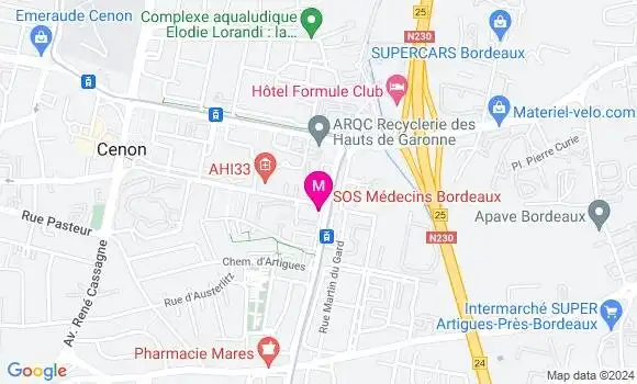 Localisation Dr Arkane Hilal
