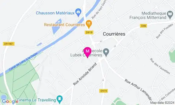 Localisation Dr Mathieu Dewevre