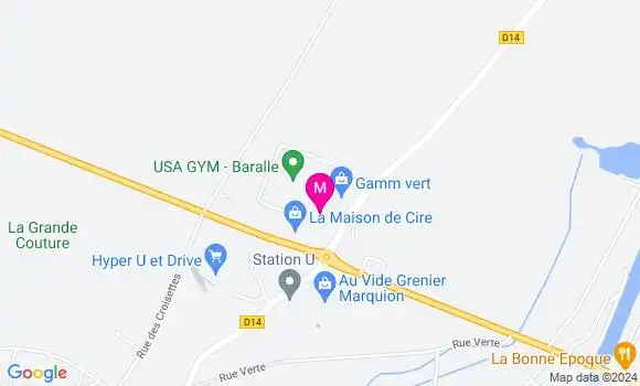 Localisation Dr Mathilde Vivier