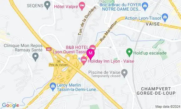 Localisation Dr Roseline Barusta