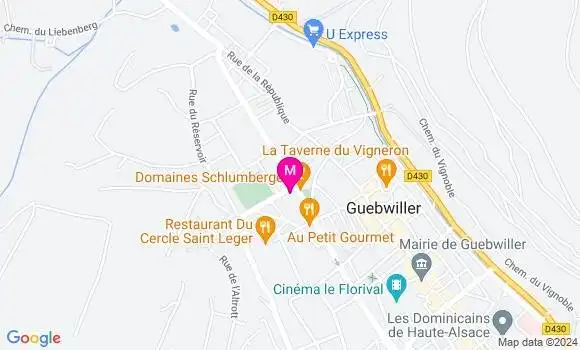 Localisation Dr Claudine Mayer