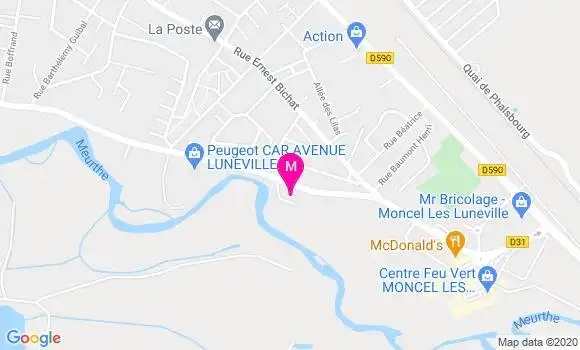 Localisation Dr Laurent Vauge