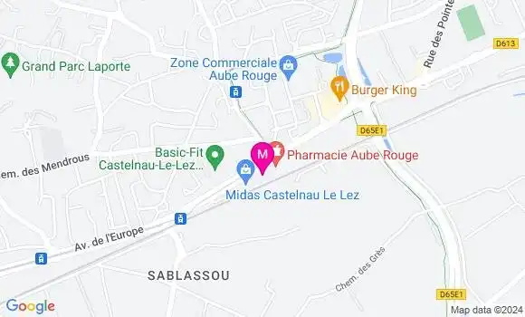 Localisation Dr Maeva Mandel