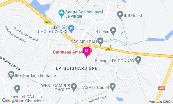 Localisation Dr Elise Malifarge