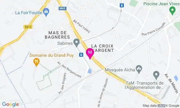 Localisation Dr Mathieu Pons