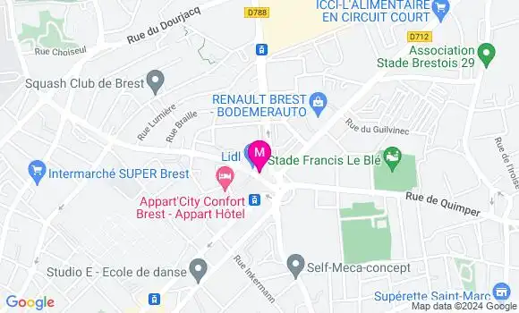 Localisation Dr Vincent Abiliou