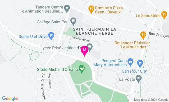 Localisation Dr Pauline Leverrier