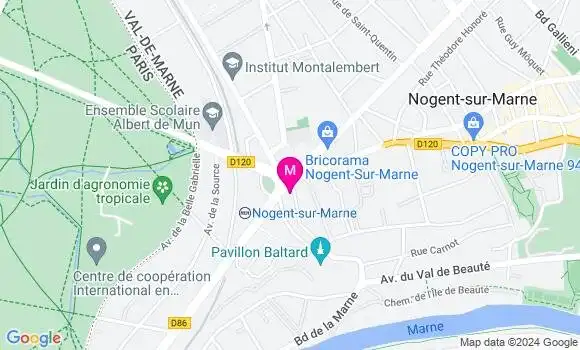 Localisation Dr Sandrine Leichter Nakache