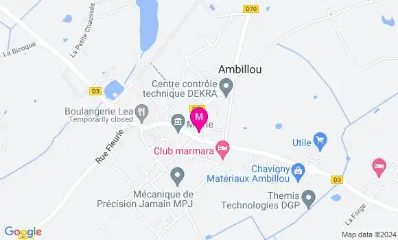 Localisation Dr Justine Montes