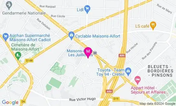 Localisation Dr Mounia Ayad