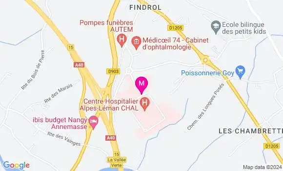 Localisation Dr Mathilde Bruyere