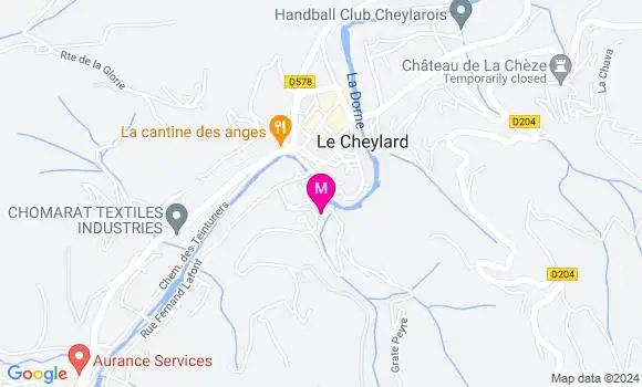 Localisation Dr Clémentine Bridda Masse