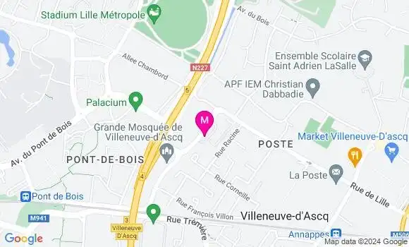 Localisation Dr Maëlle Lecoutere Beert