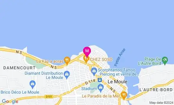 Localisation Dr Nais Nasso