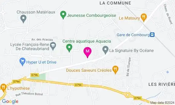 Localisation Dr Laurie Decroi
