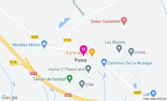 Localisation Dr Manon Barberot