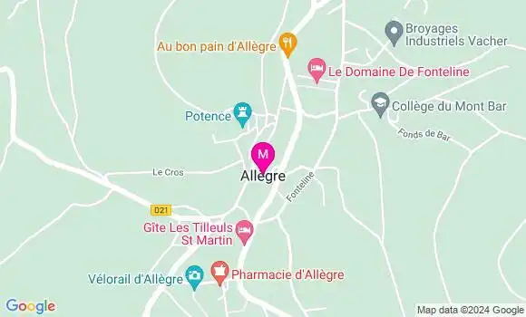 Localisation Dr Bruno Baudin