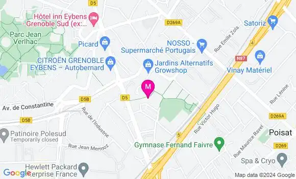 Localisation Dr Elisée Kamta Nogue