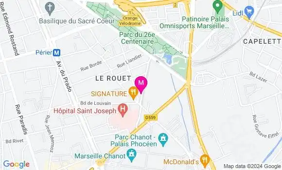 Localisation Dr Claire Jean