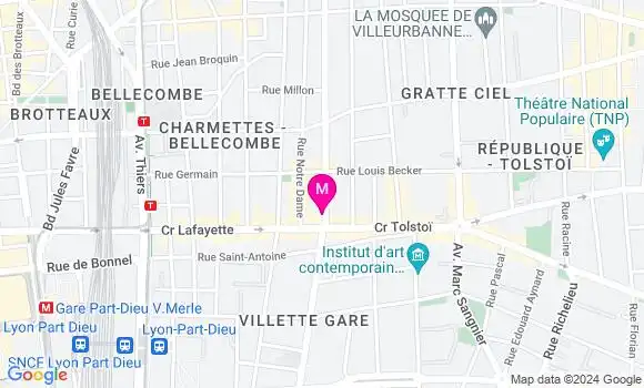 Localisation Dr Pauline Ollivier