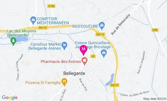 Localisation Dr Estelle Roubaud
