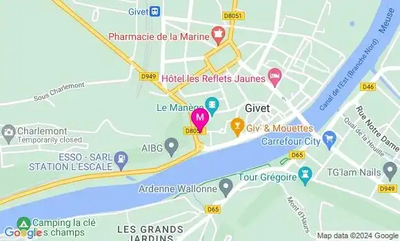 Localisation Dr David Tuerlinckx