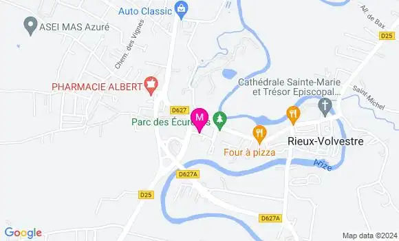 Localisation Dr Marie Pomier