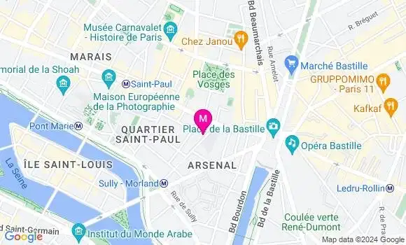 Localisation Dr Calliste Sinzogan Eyoum