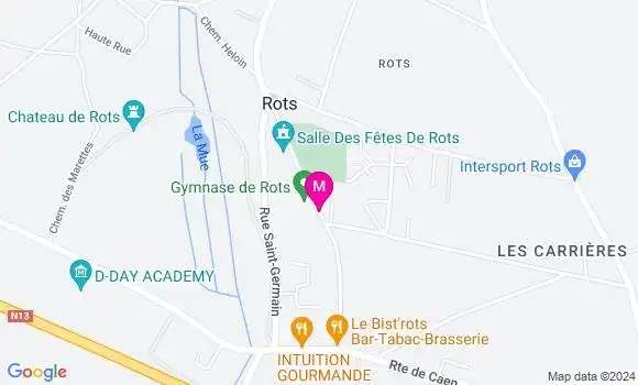 Localisation Dr Romain Perrot