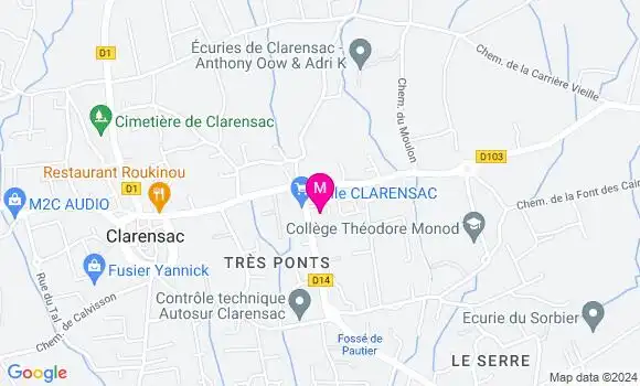 Localisation Dr Marie Roger