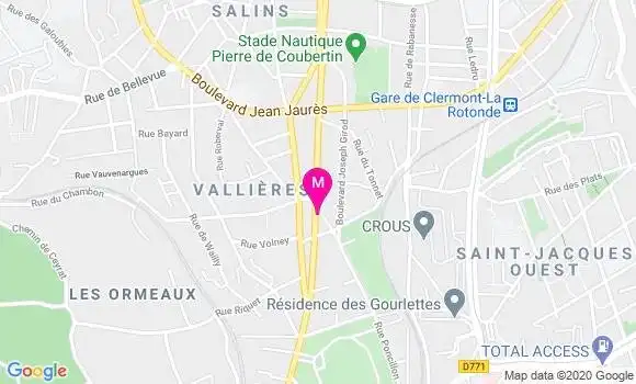 Localisation Dr Anne Tixier