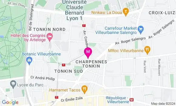 Localisation Dr Audrey Senger