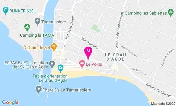 Localisation Dr Jean Giudicelli
