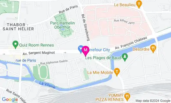 Localisation Dr Marine Burnouf