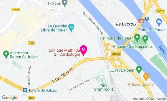 Localisation Dr Adrien Sanches