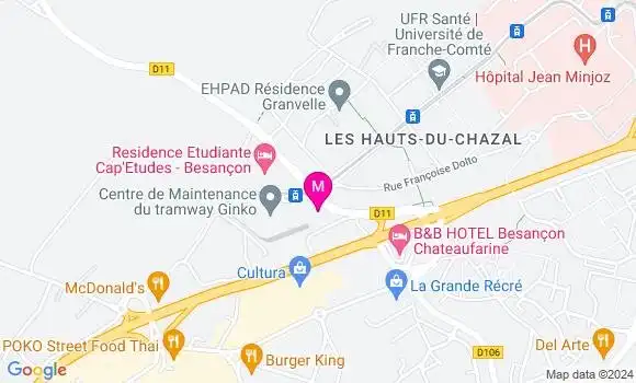 Localisation Dr Maud Pelin