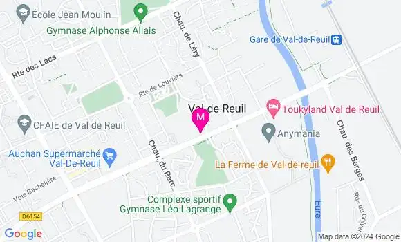 Localisation Dr Rosine Mommert