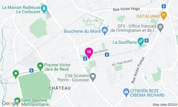 Localisation Dr Pauline Cantian