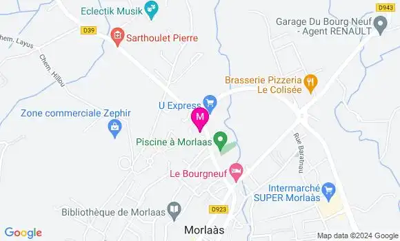 Localisation Dr Margaux Astié