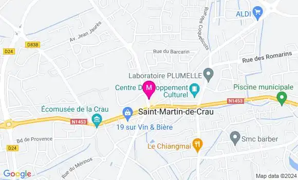 Localisation Dr Morgane Riou