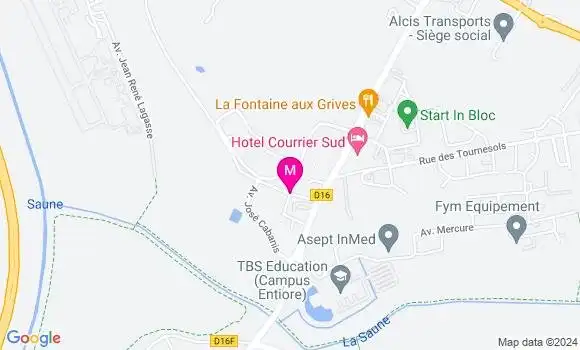 Localisation Dr Julien Puntonet
